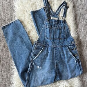 Abercrombie & Fitch Denim Overalls